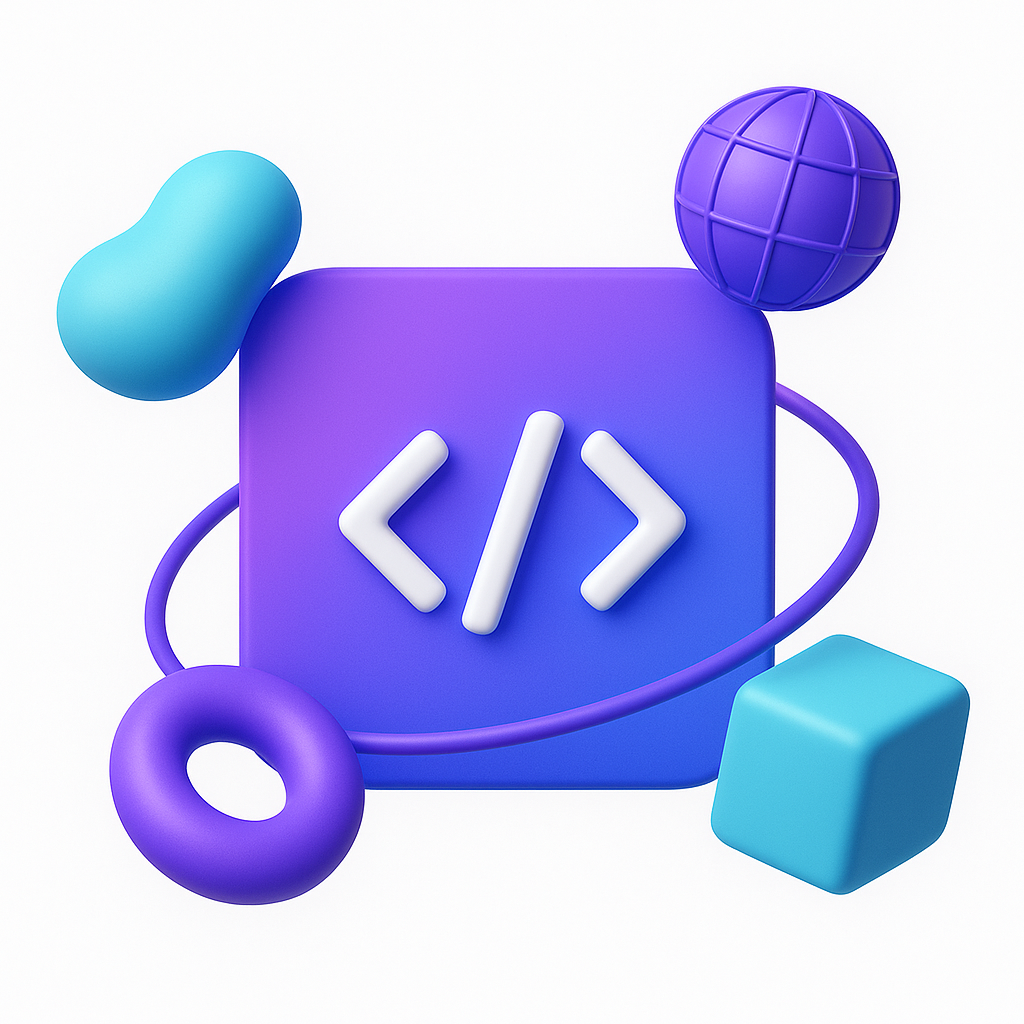 Abstract 3D illustration